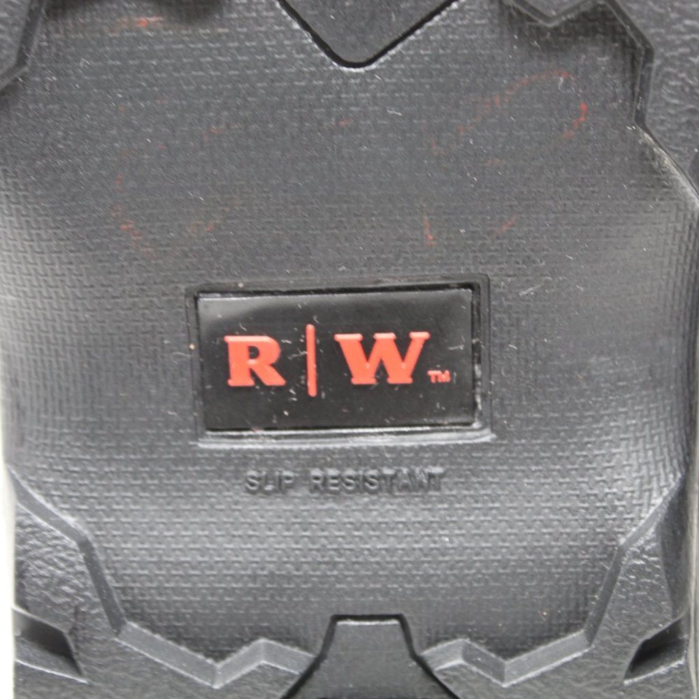 Red Wing Shoes NWOT Men's 12 e2 Black Oxford Aluminum Toe 6337 Lace Up Safety - Picture 13 of 15